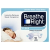 Breathe Right Clear Nasal Strips Large - 10 quantity - 10 Large