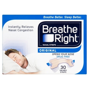 Breathe Right Tan Nasal Strips Small/Medium - 30 quantity - 30 Small