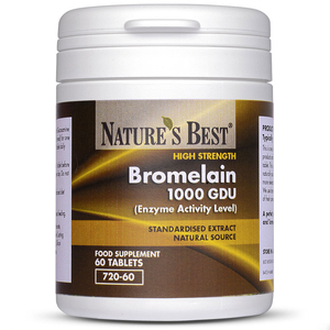 Bromelain 1000 GDU quantity - 60 Tablets