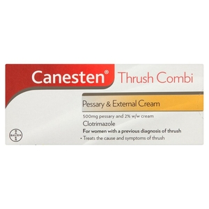 Canesten Combi Pessary & Cream (GSL) quantity - 10 GM