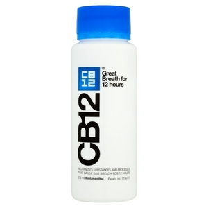CB12 Mild Mint Menthol Oral Rinse - 250ml quantity - 250 ML