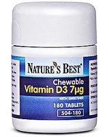Chewable Vitamin D3 280iu (7µg)