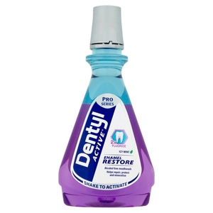 Dentyl Active Enamel Restore Icy Fresh Mint Mouthwash - 500ml quantity - 500. ..