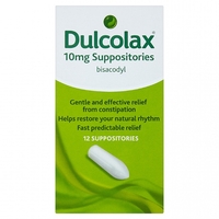 Dulcolax Suppositories 10mg quantity - 12