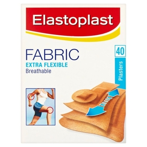 Elastoplast Fabric Assorted Plasters - 40 quantity - 40 Plasters