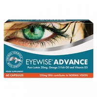 Eyewise Advance,  Specialised Formula To Support Eye Health 60 Capsules