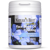 Flax Seed Oil 1000Mg,  Vegan Omega 3S 270 Capsules In 3 Pots