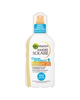 Garnier Ambre Solaire Clear Protect+ Medium SPF20 Transparent Body Protection...