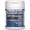 Gtf Chromium 200µG,  Contributes To The Maintenance Of Normal Blood Glucose Levels 360 Tablets In 2 Pots