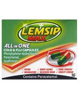 Lemsip Max All In One Cold & Flu Capsules