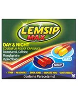 Lemsip Max Day & Night Cold & Flu Relief Capsules