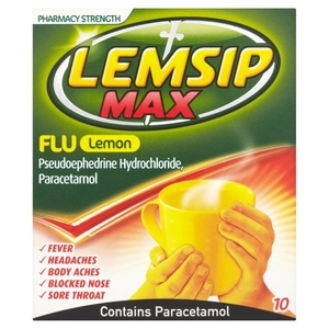 Lemsip Max Flu Lemon quantity - 10 Sachets