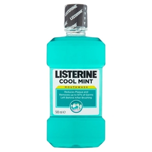 Listerine Coolmint Mouthwash - 500ml quantity - 500 ML Coolmint