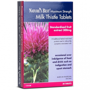 Milk Thistle Tablets 7200-8100mg quantity - 30 Tablets