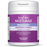 Multimax® Pregnancy,  Multivitamins & Minerals With Folic Acid And Choline 120 Tablets