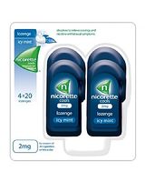 Nicorette Cools Icy Mint 2Mg Nicotine Lozenge