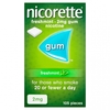 Nicorette Freshmint Sugarfree Gum 2Mg Nicotine 105 Pieces