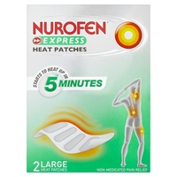 Nurofen Express Heat Patches (Large Size) - 2 quantity - 2 - large