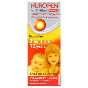 Nurofen for Children Strawberry - 200ml quantity - 200 ML