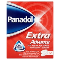 Panadol Extra Advance Tablets - 32 quantity - 32 Tablets