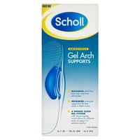 Scholl Gel Arch Supports - Size 6 - 7 quantity - 1 PAIR