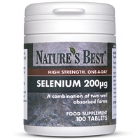 Selenium 200µG,  High Strength Formula 200 Tablets In 2 Pots