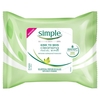 Simple Cleansing Wipes - 25 quantity - 25