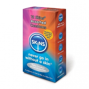 Skins Assorted Condoms quantity - 12