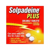 Solpadeine Plus Soluble Tablets - 32 quantity - 32 Tablets
