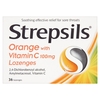 Strepsils Orange with Vitamin C Lozenges - 36 quantity - 36 Lozenges