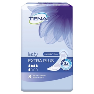 TENA Lady Extra Plus Incontinence Pads - 8 quantity - 8