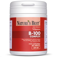 Vitamin B-100 Complex quantity - 120 Tablets in 2 Pots