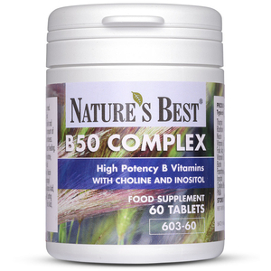 Vitamin B50 Complex quantity - 120 Tablets in 2 pots