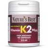 Vitamin K2 90µG,  For Bone And Cardiovascular Support 120 Capsules In 2 Pots