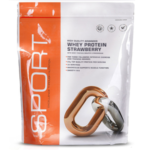 Whey Protein - Strawberry Flavour quantity - Strawberry 1000g
