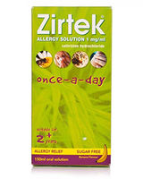 Zirtek Allergy Solution 150Ml