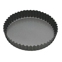 Master Class Non-Stick Loose Base Fluted 25cm Quiche Tin