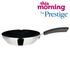 This Morning by Prestige Stainless Steel 24cm Skillet - Grey