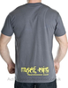 Muscle King Clothing Designer T-Shirts Arm Wrestle - Red,  X Large