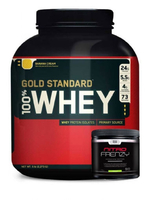 Optimum Nutrition 100% Whey Gold 2.27kg - Frenzy Stack - Banana Creme