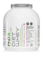 PhD Diet Whey 2kg - Vanilla Creme - Shaker