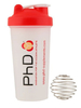 PhD Shaker Bottle inc Metal Mix Ball 750ml