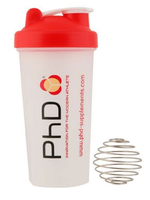 PhD Shaker Bottle inc Metal Mix Ball 750ml