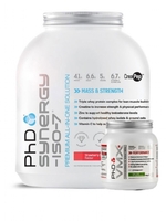 PhD Synergy Iso 7 2kg - VMX Workout Stack - Chocolate Mint,  Raspberry Lemonade