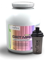 Reflex Diet MRP 2.4kg - Choc Peanut Butter - Shaker