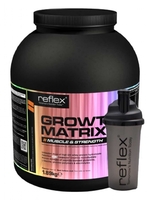Reflex Growth Matrix 1.89kg - Rich Chocolate - Shaker