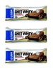 USN Diet Whey Bars x 18 Bars - Peanut Butter Brownie