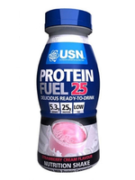 USN Pure Protein Fuel 25 RTD 330ml x 1 Single Bottle - Chocolate
