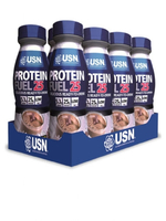 USN Pure Protein Fuel 25 RTD 330ml x 8 - Chocolate