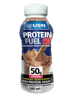 USN Pure Protein Fuel 50 RTD 500ml x 1 Single Bottle - Strawberry